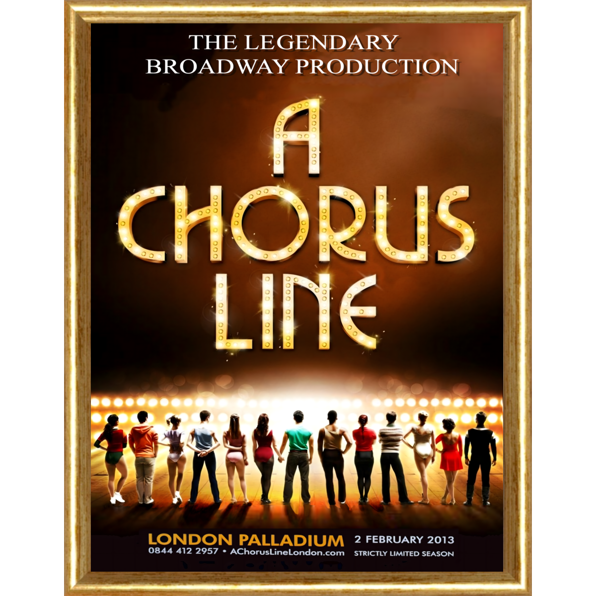 A Chorus Line Repro Poster