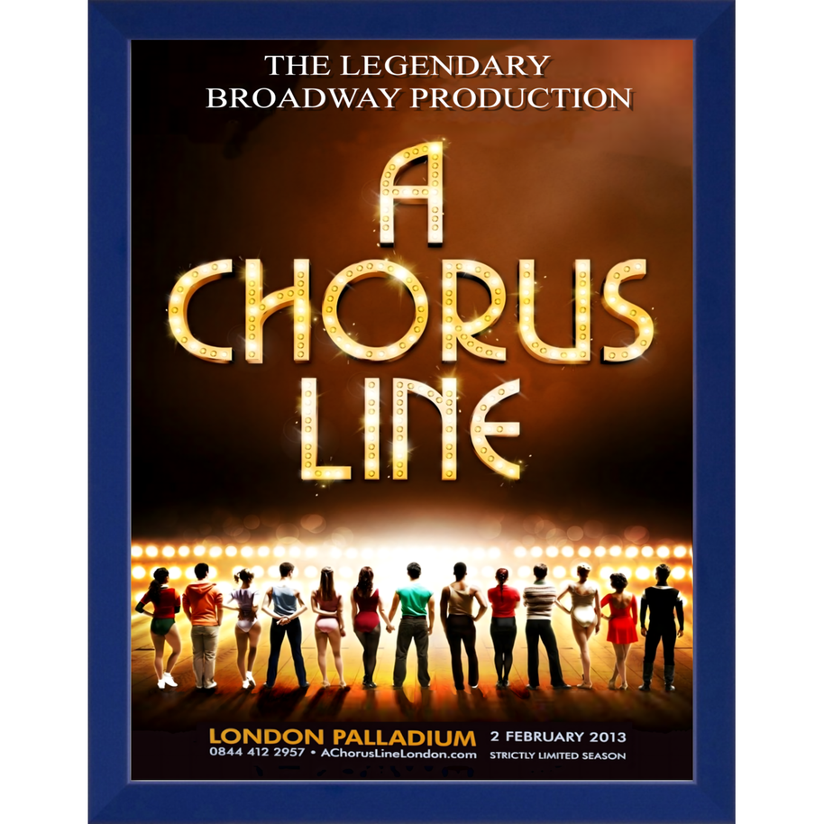 A Chorus Line Repro Poster