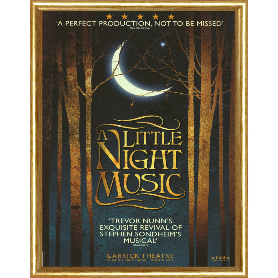 A Little Night Music Garrick Theatre Poster