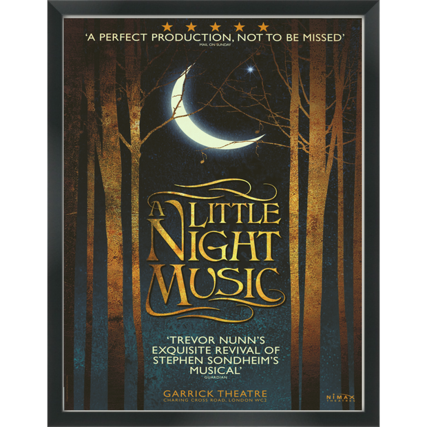 A Little Night Music Garrick Theatre Poster
