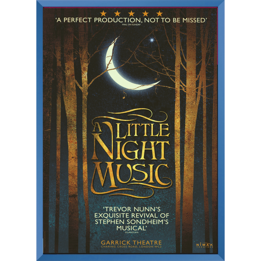 A Little Night Music Garrick Theatre Poster