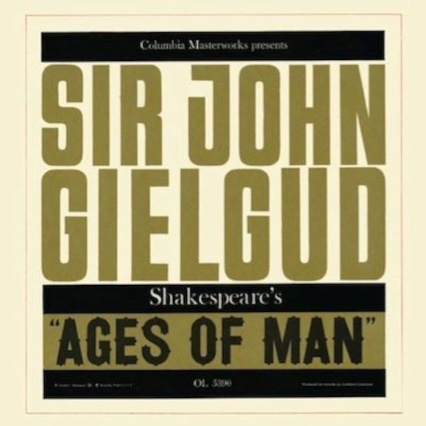 Ages Of Man / Sir John Gielgud Studio Cast CD