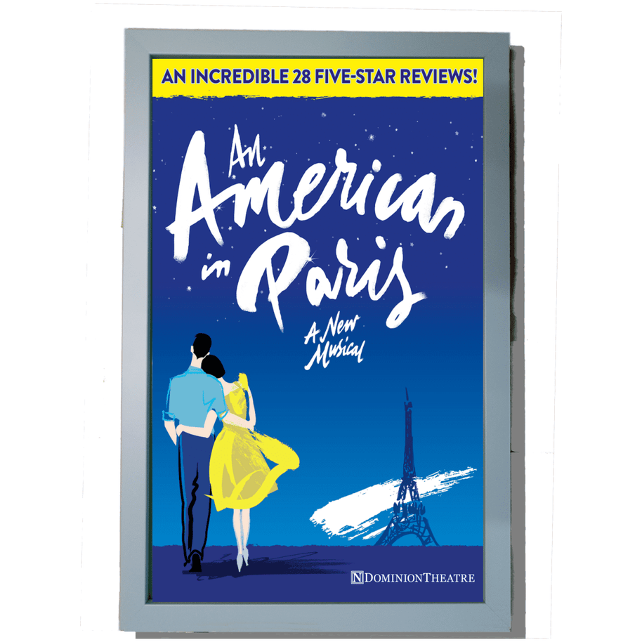 An Amercian In Paris Poster