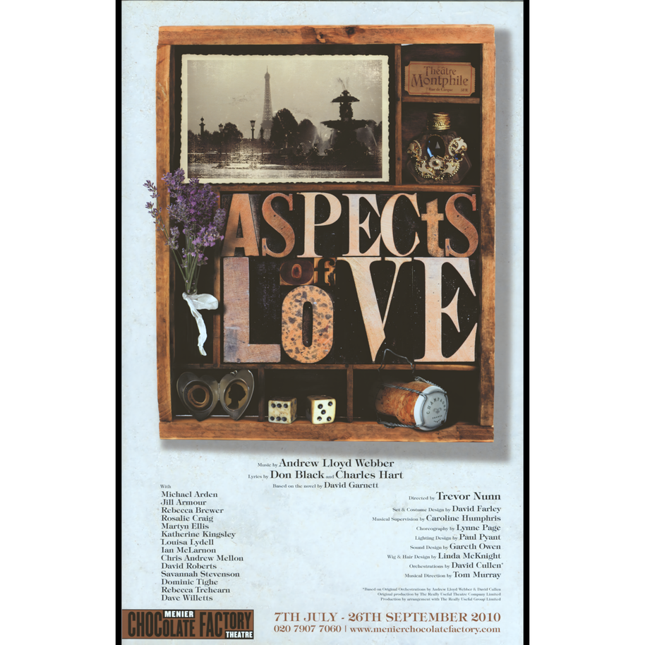 Aspects Of Love Repro poster