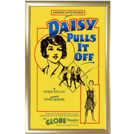 Daisy Pulls It Off Globe Theatre Poster
