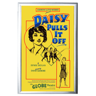 Daisy Pulls It Off Globe Theatre Poster