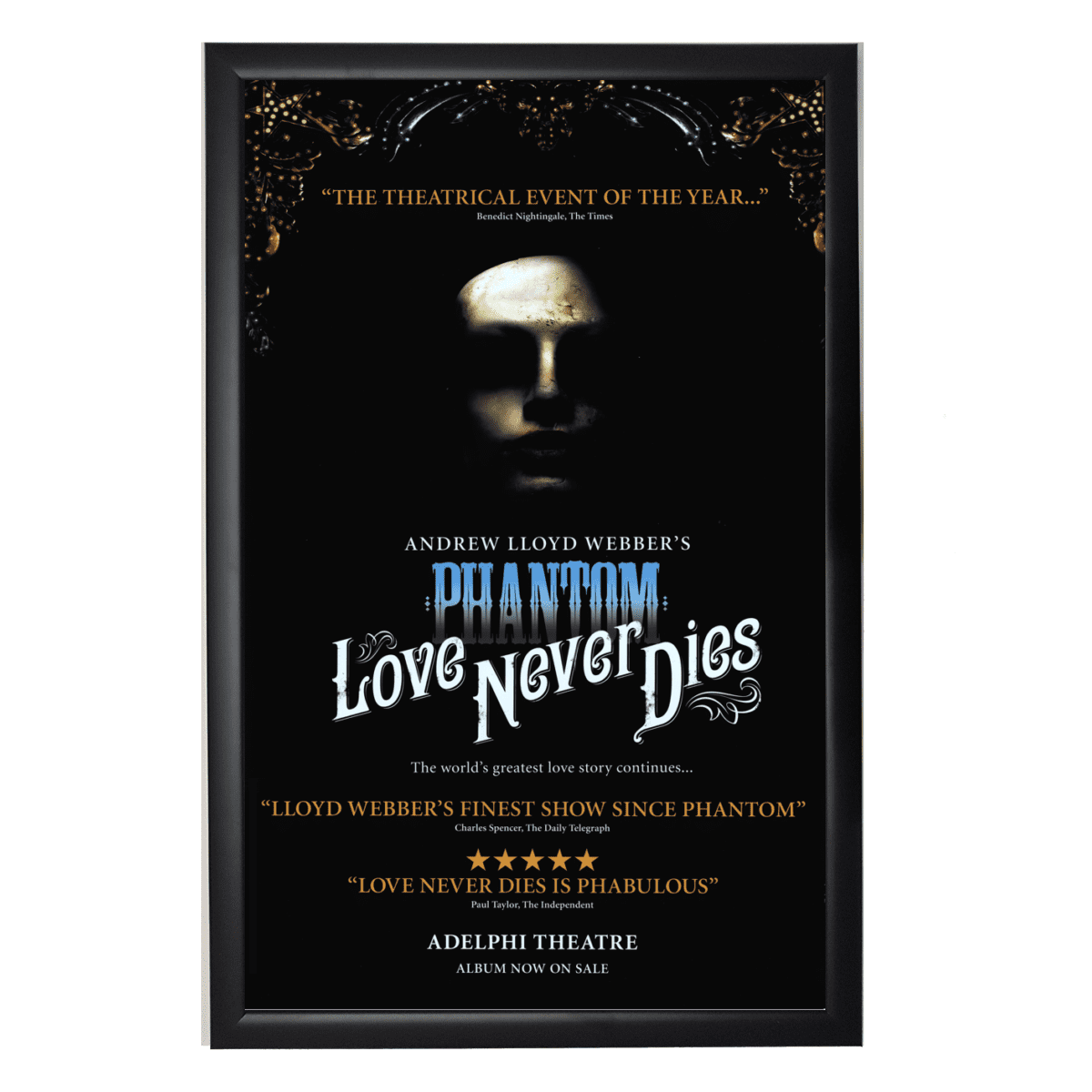 Love Never Dies First Logo Posters
