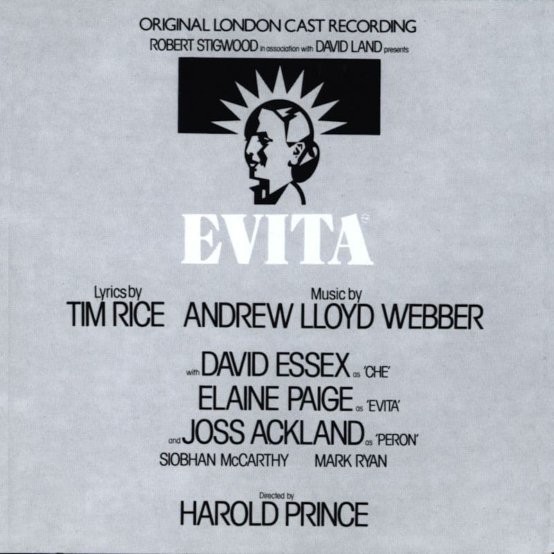 Evita Original London Cast CD