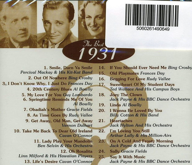 Golden Age Of Popular Song 1931 CD