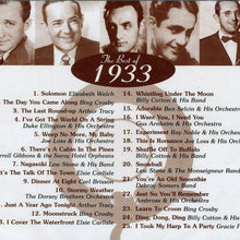 Golden Age Of Popular Song 1933 CD