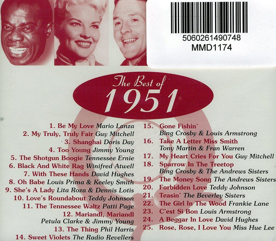 Golden Age Of Popular Song 1951 CD