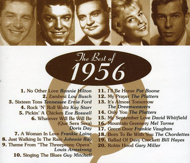 Golden Age Of Popular Song 1956 CD