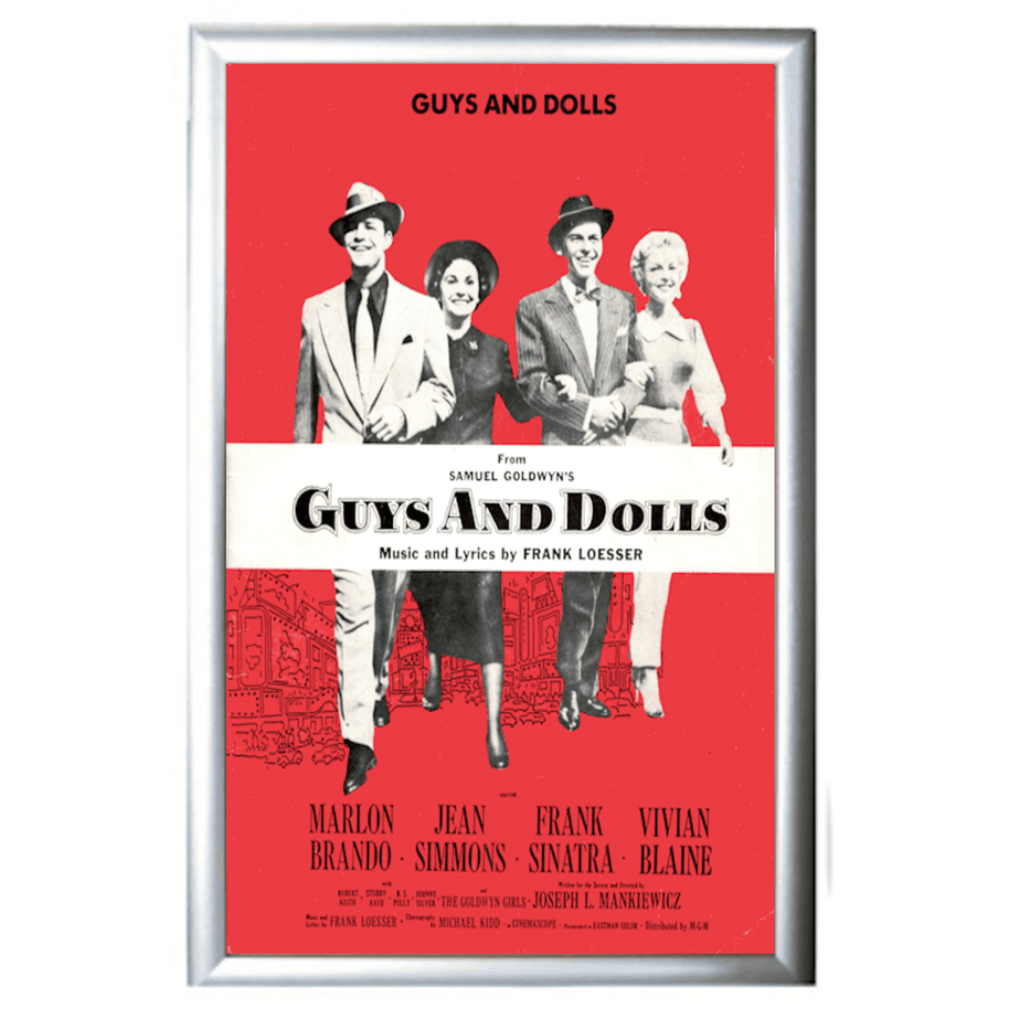 Guys and Dolls 1950 Poster