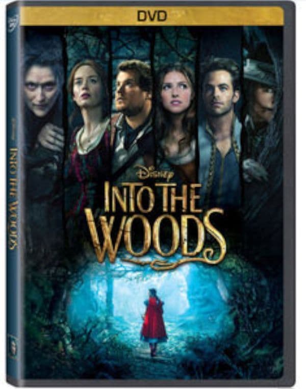 Into the Woods Disney Film DVD (Region 1)