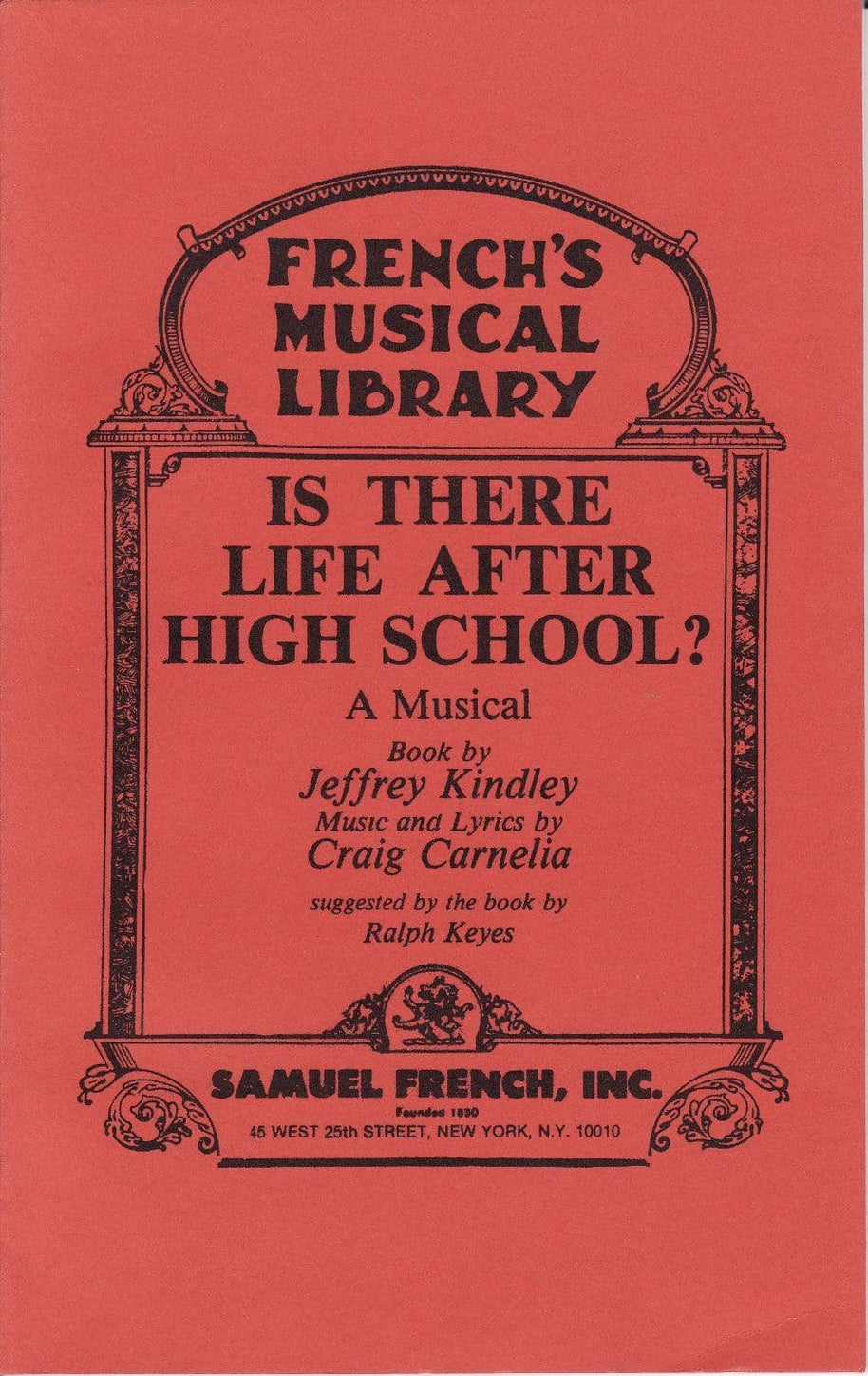 Is There Life After High School? Libretti