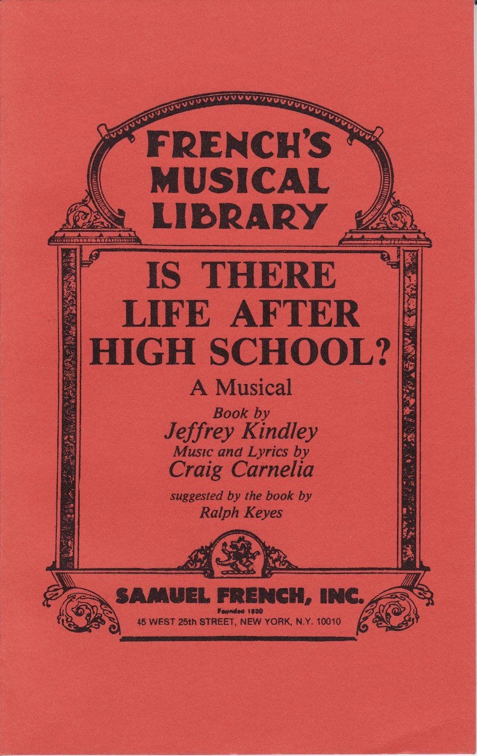 Is There Life After High School? Libretti