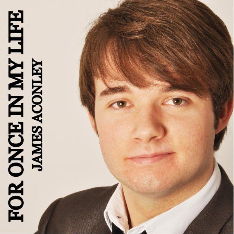 James Aconley For Once In My Life CD