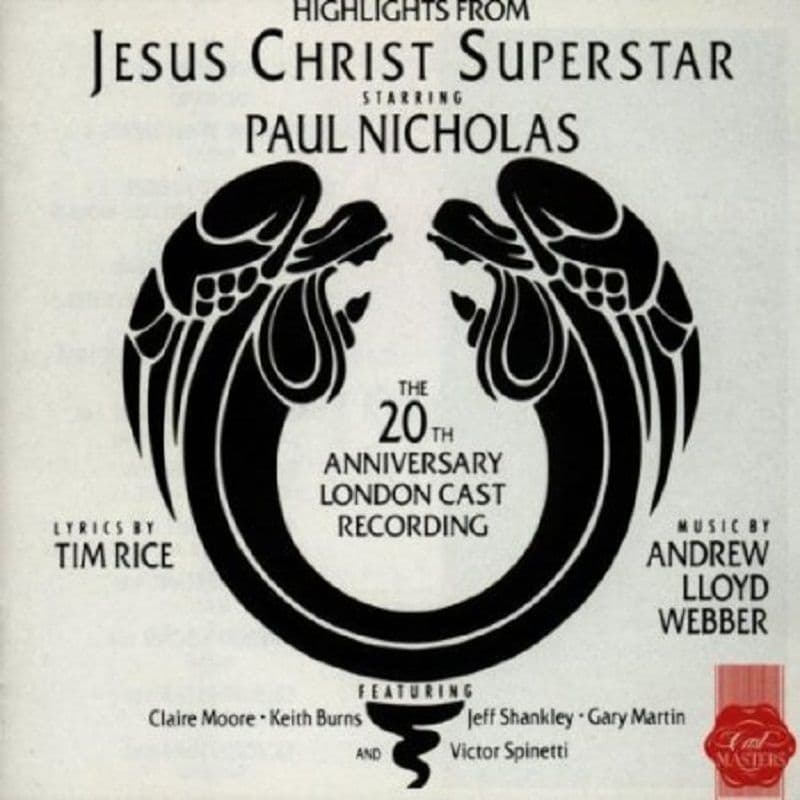 Jesus Christ Superstar 20th Anniversary London Cast Recording CD