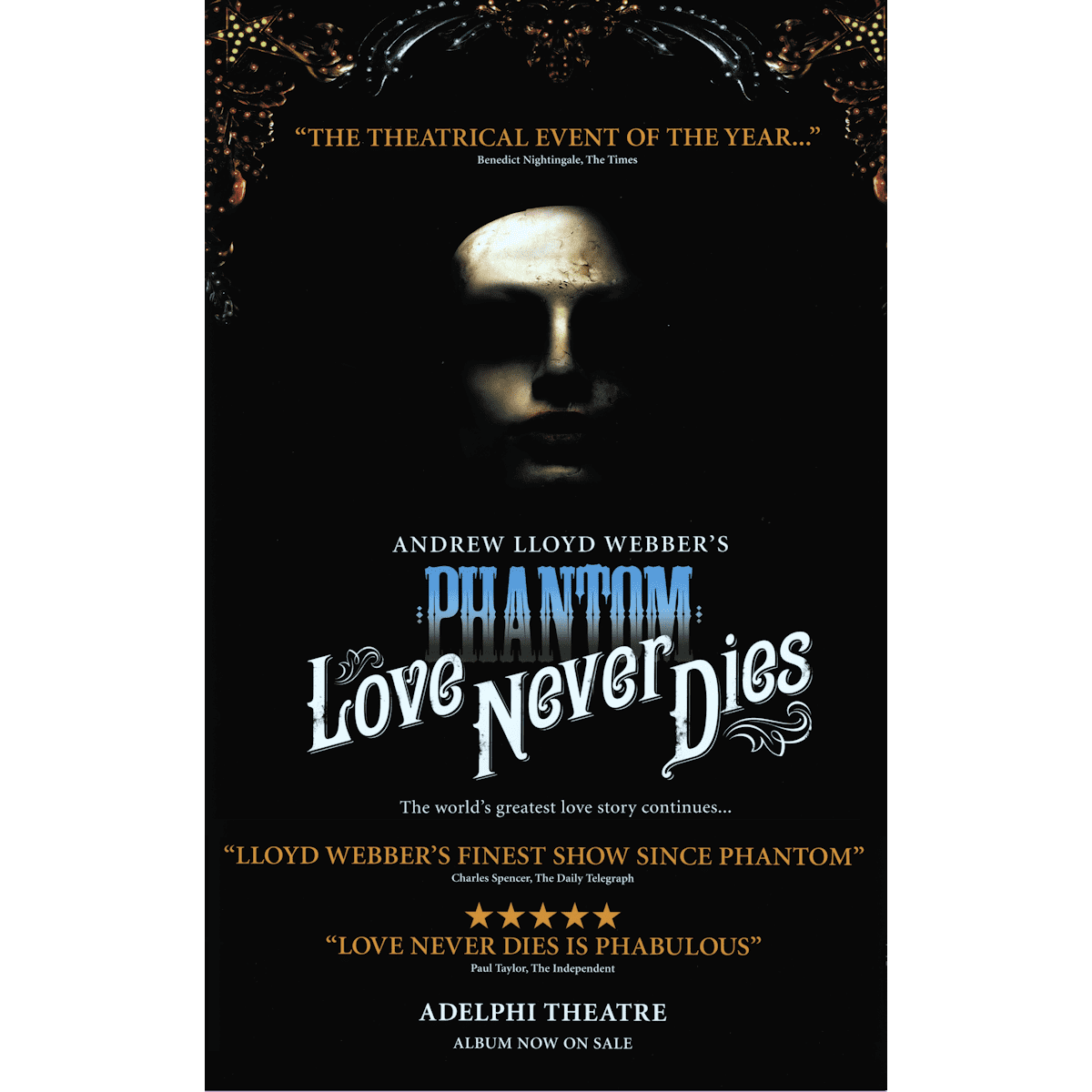 Love Never Dies First Logo Posters