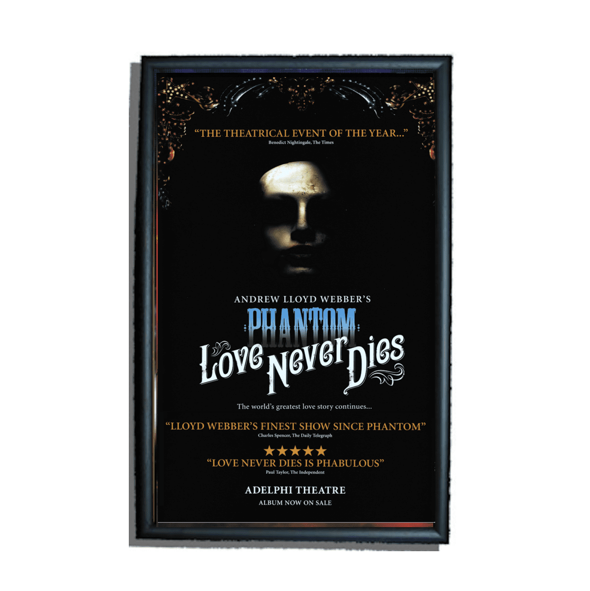 Love Never Dies First Logo Posters
