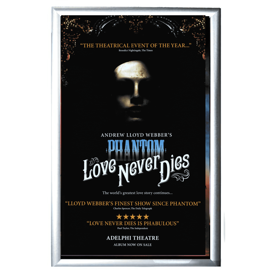 Love Never Dies First Logo Posters