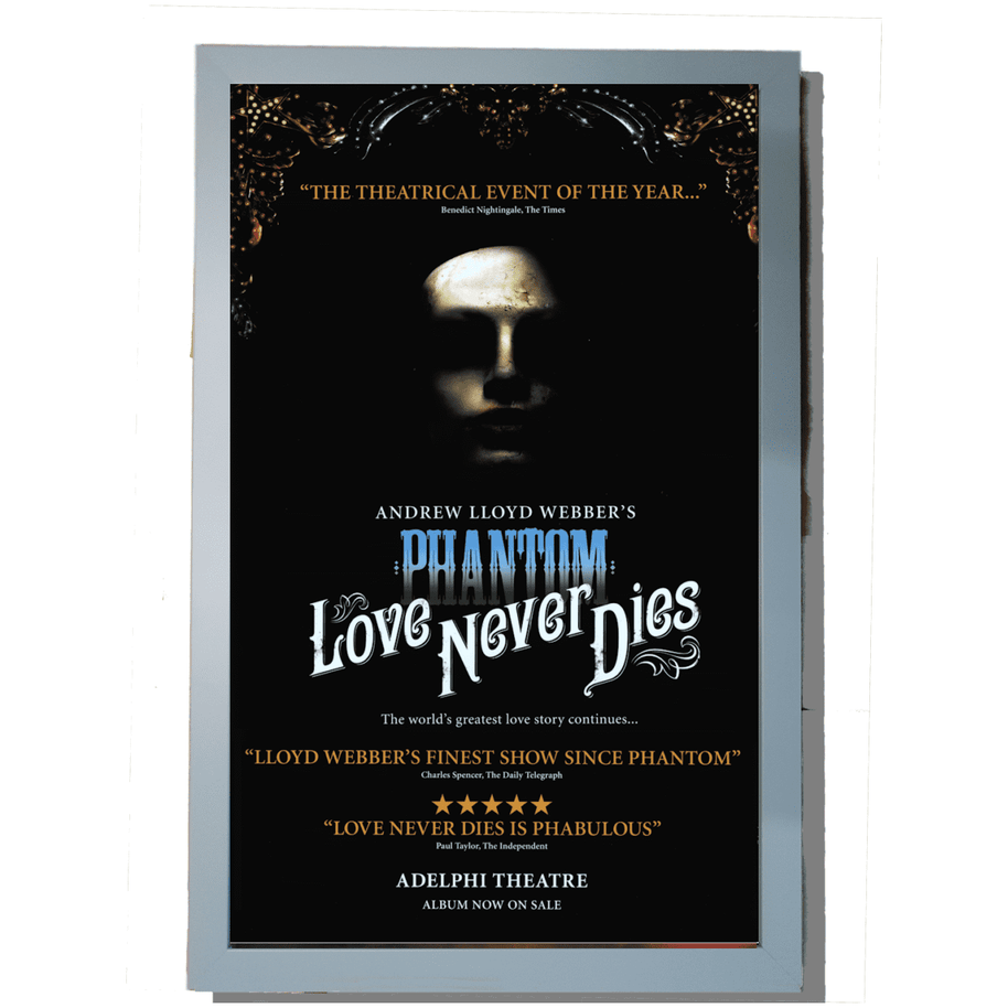 Love Never Dies First Logo Posters