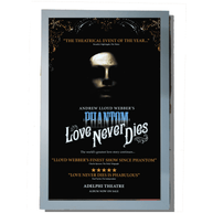 Love Never Dies First Logo Posters