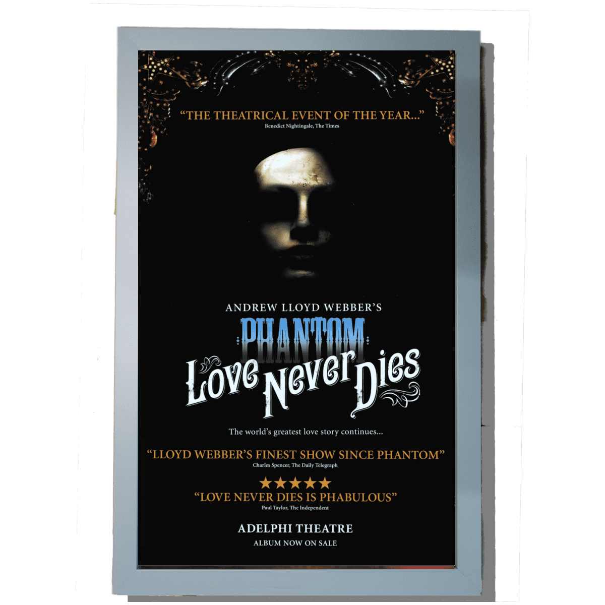 Love Never Dies First Logo Posters