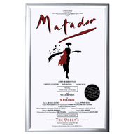 Matador The Queens Theatre 1991 Repro Poster
