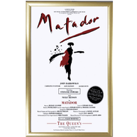 Matador The Queens Theatre 1991 Repro Poster