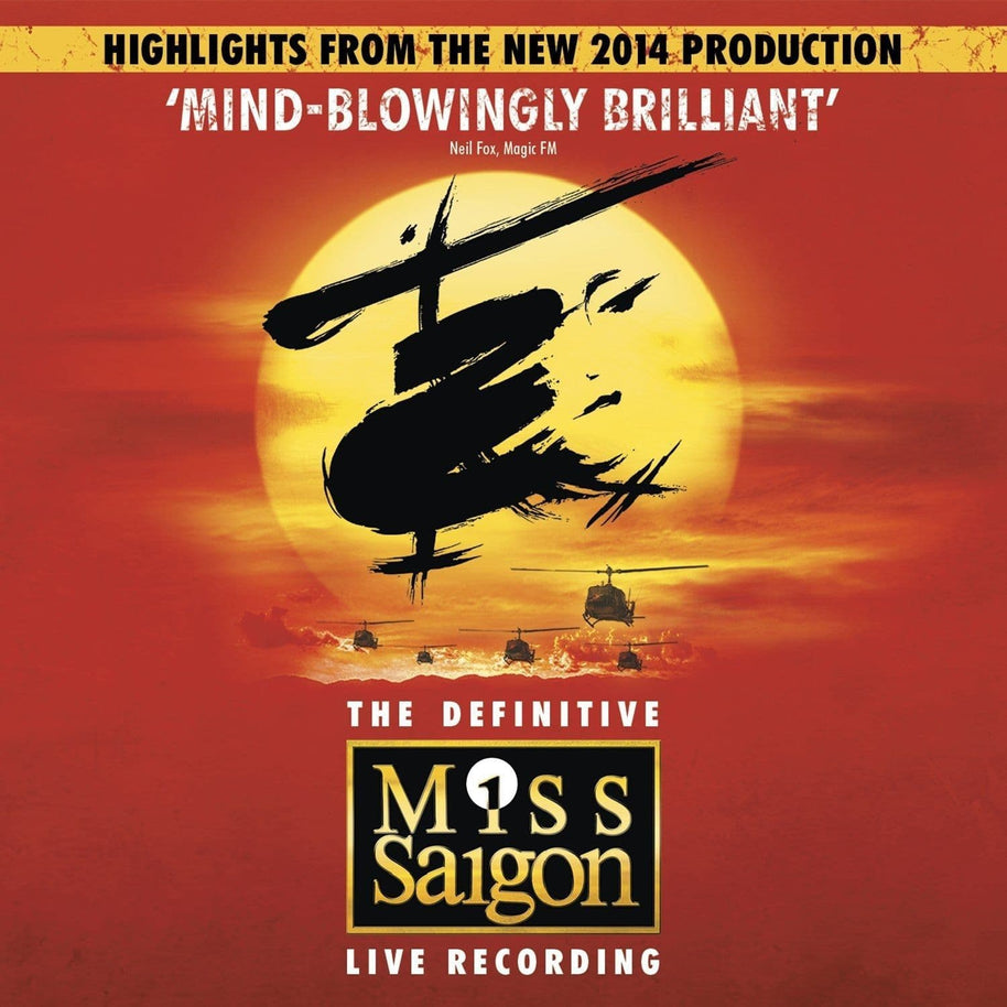 Miss Saigon 2014 The Definitive Live Recording CD