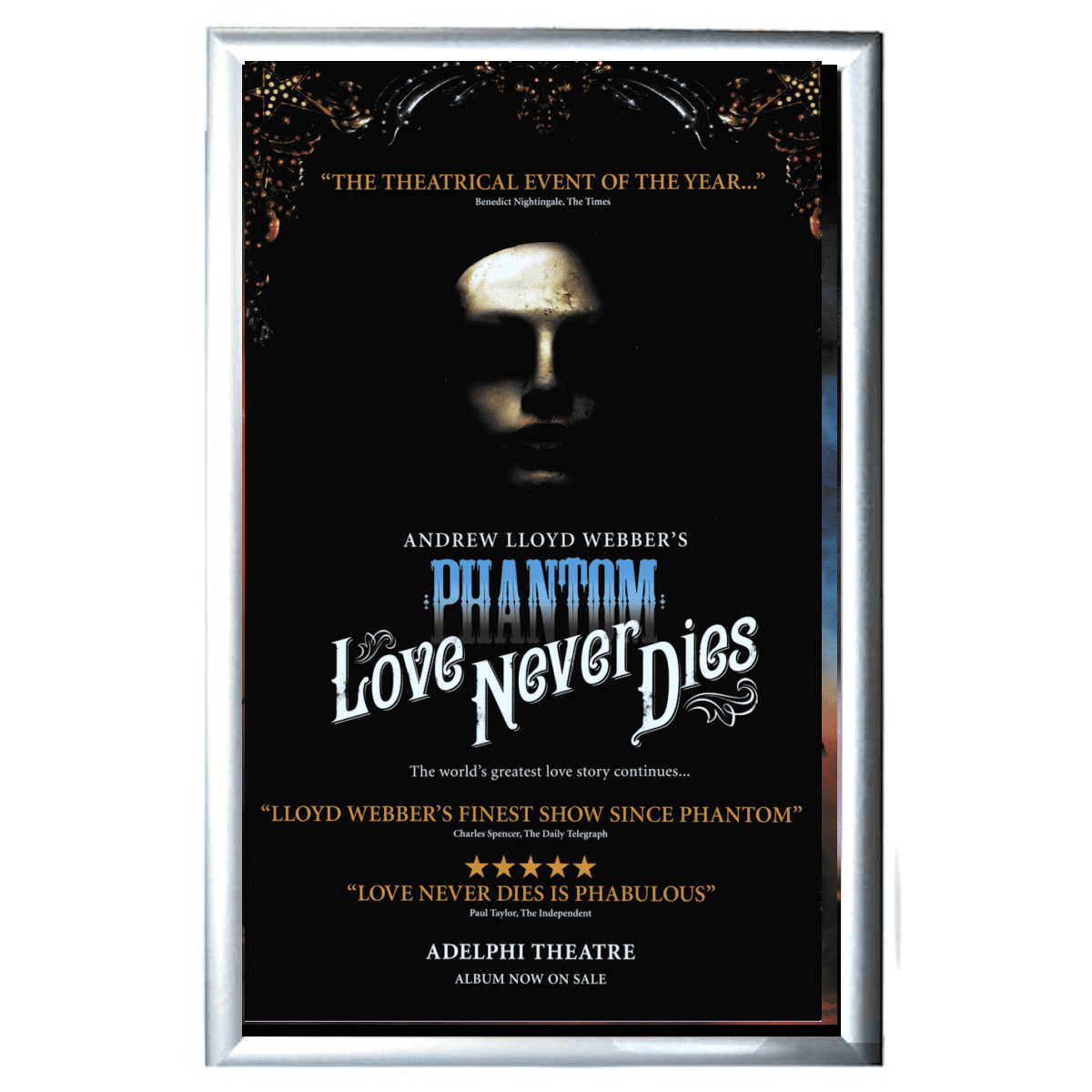 Love Never Dies First Logo Posters