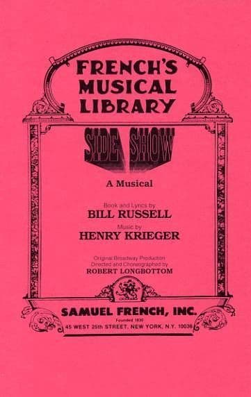 Side Show Libretti