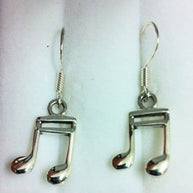 Sterling Silver semi-quaver earrings