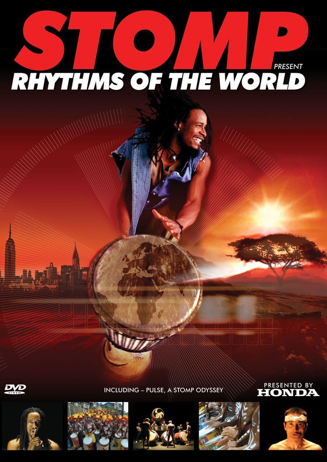 Stomp Rhythms Of The World region 2 DVD