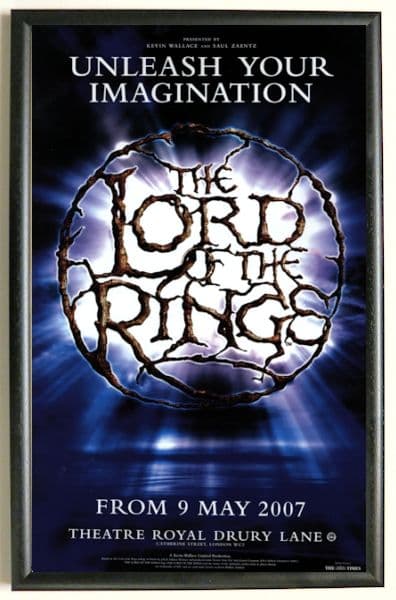 The Lord Of The Rings Repro Poster