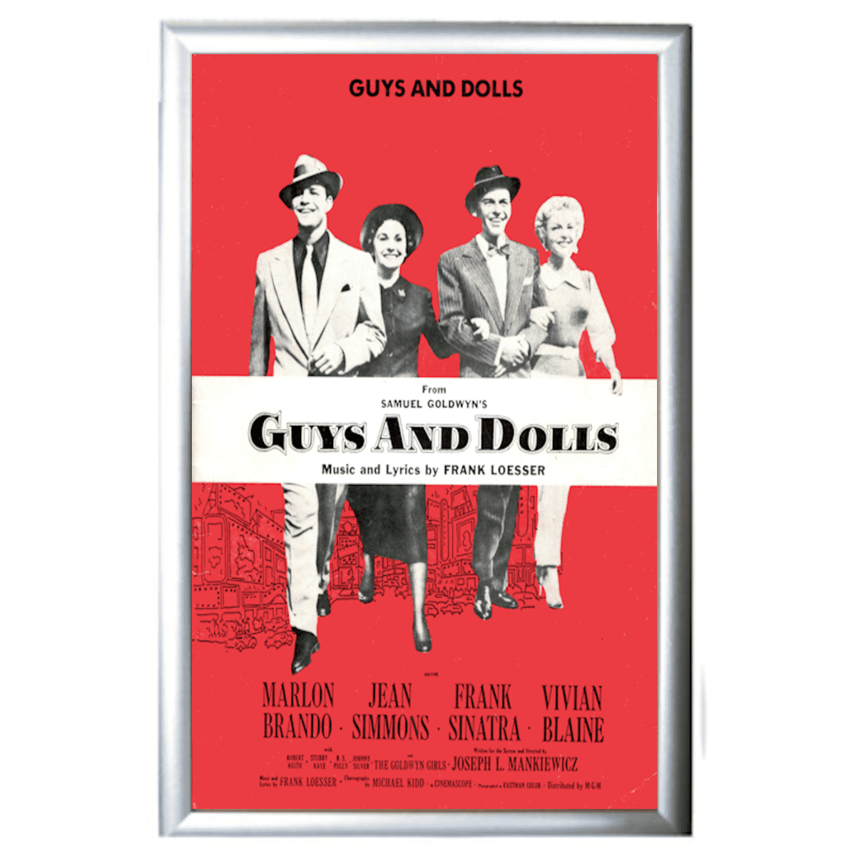 Guys and Dolls 1950 Poster