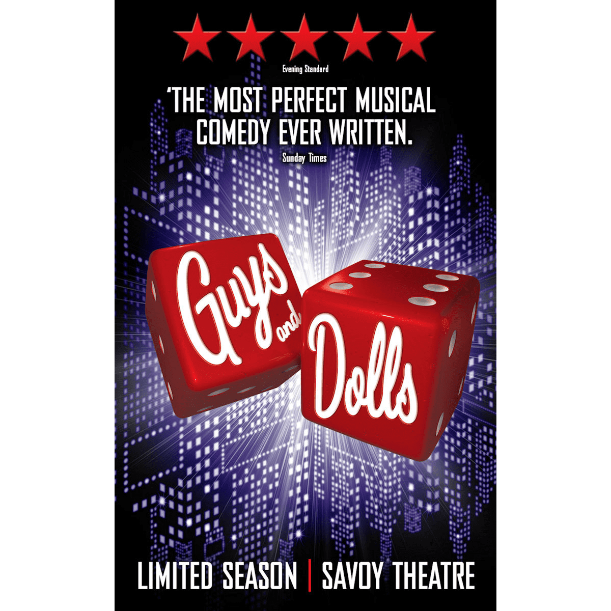 Guys and dolls 2016 Poster
